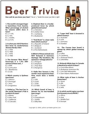 beer party ideas | ... Party Ideas and Games › Adult Party Ideas › Beer Tasting Party Beer Trivia, Beer Party Theme, Octoberfest Party, Beer Facts, Beer Tasting Parties, Beer Games, Oktoberfest Party, Beer Theme, Wine Tasting Party