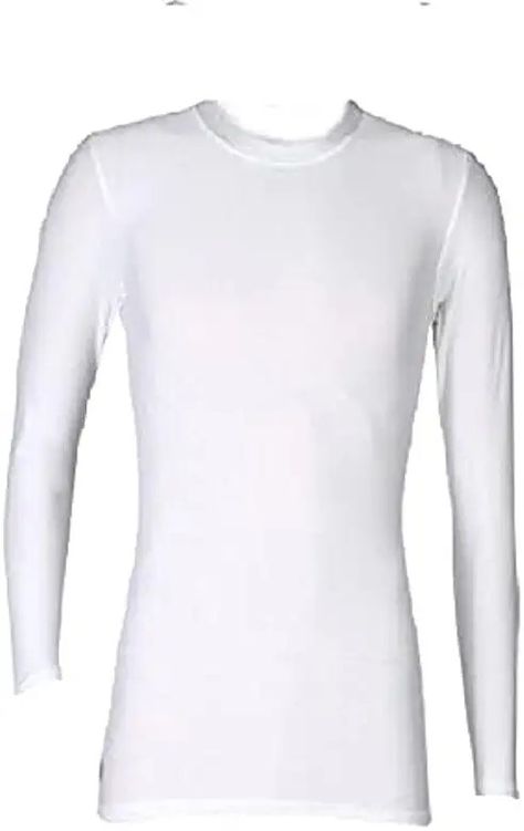 CW Compression Top White Full Sleeve Skin Inner Plain T-Shirt for Sports Running Cycling Cricket Basketball Football Tennis Badminton Fitness Gym Yoga Compression Top, Plain T Shirt, Sports Running, Sports Wear, Gym Yoga, Plain Tshirt, Sport Wear, Sport Running, Fitness Gym