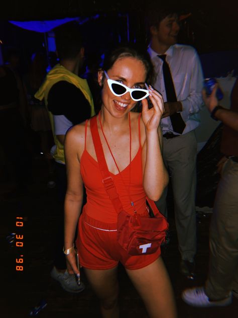 Life guard Halloween costume. Red pacsun one piece swim suit, white Amazon sunglasses, Amazon life guard set, red sofe shorts and white converse shoes Guard Costume, Halloween Couples Costumes, Life Guard, Halloween Couples, Emergency Equipment, Sandlot, The Sandlot, Hip Pack, White Sunglasses