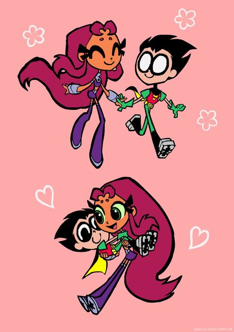 Star Fire And Robin Wallpaper, Teen Titans Go Fanart, Robin Drawing, Robin X Starfire, Titan Go, Robin Teen Titans, Robin And Starfire, Robin Starfire, Titans Fanart