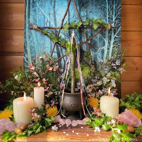 How To Celebrate Beltane (May Day): Rituals, Traditions, & Ideas What Is Beltane, Beltane Altar, Create An Altar, Celebrate Beltane, May Day Traditions, Witchcraft Practice, Deity Worship, Goddess Magick, Folklore Mythology