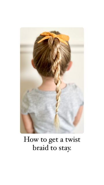 Amy Nielson on Instagram: "Double tap and save! How to: get a twist braid to stay. It’s all in the direction you twist the strand of hair. 🫶🏻 turn your sound on. Did you find this helpful? Let me know if you try this. On yourself or your girls♥️ #easyhairtutorials #hairtutorials #littlegirlhairstyles #hairstyles #braids #twist #twistbraid #easybraids #howtobraid" Double Twist Braid, 2 Strand Twist Braids, 2 Strand Twist, Twisted Braids, Strand Of Hair, Braids Twist, Twist Braid, Twist Ponytail, Hair Tutorials Easy