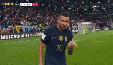 Kylian Mbappe Mbappe Poland GIF - Kylian Mbappe Mbappe Poland Mbappe Celebration Poland - Discover & Share GIFs Mbappe Celebration, Football Celebrations, France National Team, Fifa Mobile, Football Gif, Kylian Mbappe, Celebration Gif, Fifa, Cool Gifs