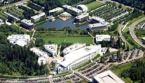 Nike world headquarters located in Beaverton, OR. Nike Headquarters, Nike Office, Nike World, Beaverton Oregon, Portland Travel, Oregon Waterfalls, Bridge City, Office Photo, Downtown Portland