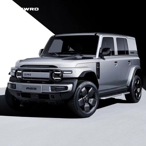 This is not Gwagon, it’s the 2024 Chery iCar V23. - Do share your thoughts 💭. - #niwwrd #notgwagon #cheryv23 #conceptcar #cardesign #design #cars2024 Jimny Suzuki, Off Roaders, New Suv, Benz G Class, Futuristic Cars, Air Conditioning System, Futuristic Design, Vehicle Design, Future Car