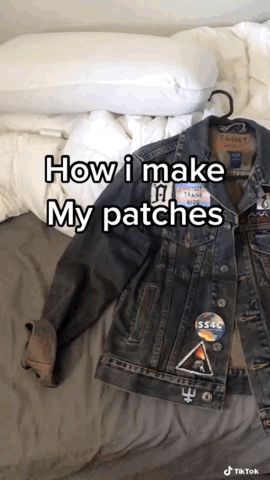 How To Make A Patch, Trans Diy, Punk Jacket Diy, Punk Tips, Emo Diy, Punk Patches Diy, Alt Diy, Plan Outfits, Crust Pants