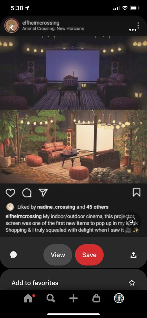 Drive In Movie Animal Crossing, Animal Crossing Movie Screen, Acnh Outdoor Theater Design, Animal Crossing Projector Screen, Movie Theatre Animal Crossing, Outdoor Movie Area Acnh, Animal Crossing Movie Theater Design, Movie Area Animal Crossing, Acnh Island Set Up