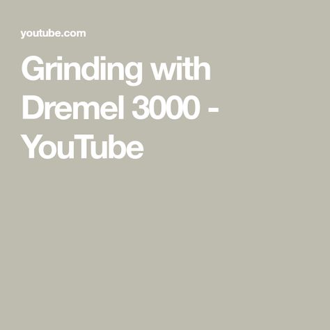 Grinding with Dremel 3000 - YouTube Dremel 3000, Tile Mosaics, Broken China Jewelry, China Jewelry, Broken China, Dremel, Mosaic Tiles, How To Use, Tile