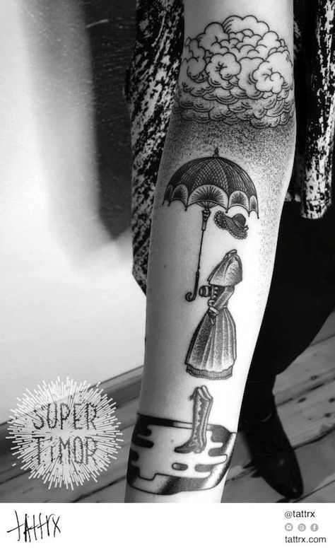 tattrx: “Super Timor - Victorian Ghost tattrx.com/artists/super-timor tumblr: timor2013 ” Blitz Tattoo, Victorian Tattoo, Umbrella Tattoo, Cloud Rain, Petit Tattoo, Goth Tattoo, Cloud Tattoo, Shark Tattoos, Instagram Tattoo