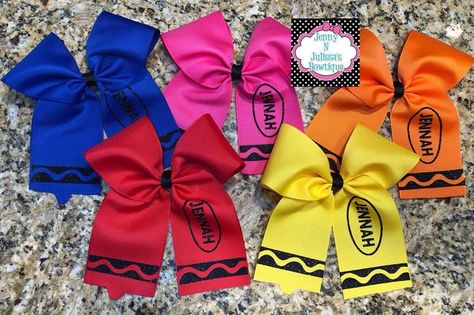 Back To School Hair Bow Fabric Hair Bows Diy, Hair Ideas For School, Dr Seuss Shirts, Back To School Hair, Hair Bows Diy, Girls Hair Bows Diy, School Hair Bows, Bow Diy, Bow Fabric