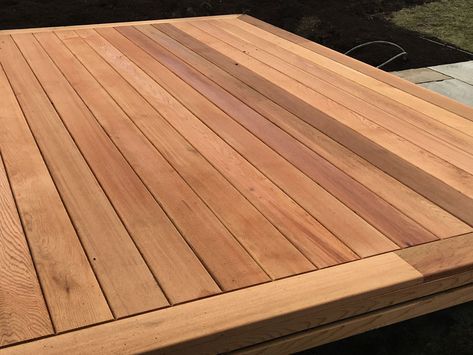 Backyard Deck Ideas On A Budget, Deck Ideas On A Budget, Red Cedar Deck, Garden Office Ideas, Cedar Decking, Backyard Deck Ideas, Ideas For Small Yards, Decking Ideas, Ideas For Backyard