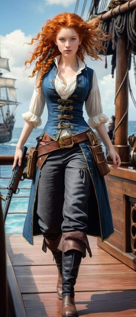 Captain Jack Sparrow Outfit, Pirate Larp Female, Female Pirate Dress, Female Pirate Outfit Design, Pirate Outfit Inspo Female, Halloween Female Costumes Ideas, Pirate Fashion Women, Pirate Female Outfits, Black Pirate Woman