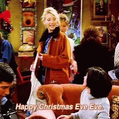 Phoebe Friends GIF - Phoebe Friends ChristmasEve - Discover & Share GIFs Merry Christmas Eve Eve Friends, Christmas Eve Eve Friends, Christmas Eve Meme, Merry Christmas Eve Quotes, Phoebe Friends, Merry Christmas Eve Eve, Christmas Eve Quotes, Christmas Widgets, Christmas Eve Eve