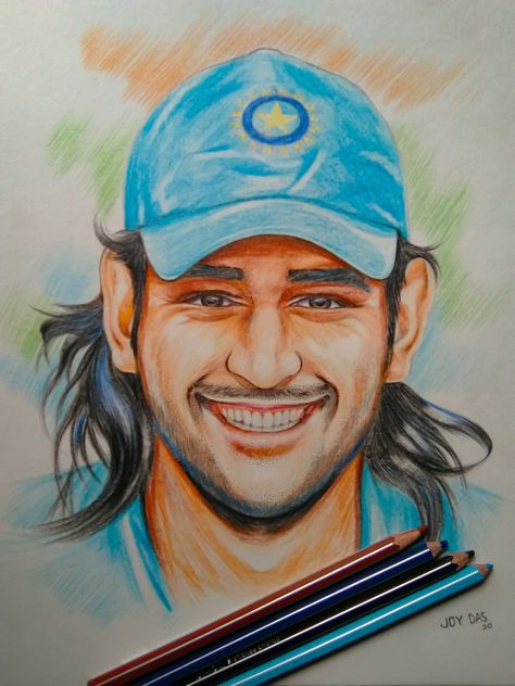 A Tribute to MS Dhoni Ms Dhoni Art Drawing, Ms Dhoni Sketch Pencil Outline, Dhoni Drawing Sketches Easy, M S Dhoni Sketch, Ms Dhoni Portrait Sketch, Ms Dhoni Sketch Pencil Easy, Ms Dhoni Painting, Msd Drawing, Ms Dhoni Sketch Pencil