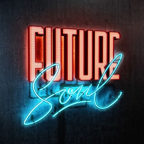 Neon Type & 3D Lettering Collection on Behance Neon Typography, Peer Gynt, 3d Type, Junk Yard, Illustration Typography, Type Inspiration, Neon Logo, 3d Typography, Creative Typography