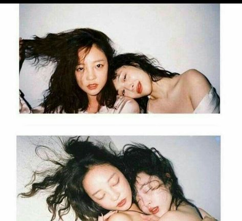 Goo Hara And Sulli, Go Hara, Sulli Choi, Goo Hara, Girls Support Girls, Pretty Angel, Famous Girls, Peach Blossoms, 인물 사진