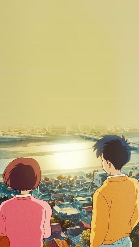 Studio Ghibli Wallpaper Whisper Of The Heart, Whisper Of The Heart Phone Wallpaper, Whispers Of The Heart Wallpaper, Whisper Of Heart Wallpaper, Whisper Of The Heart Aesthetic, Whisper Of The Heart Wallpaper, Ghibli Wallpaper, Whisper Of The Heart, Studio Aesthetic