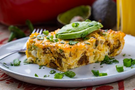 Mexican Breakfast Egg and Chorizo Casserole recipe.  (@ Closet Cooking-1/2019) After School Meals, Chorizo Casserole, Low Carb Eggs, Mexican Egg, Egg Breakfast Casserole, Closet Cooking, Breakfast Egg Casserole, School Meals, Mexican Breakfast