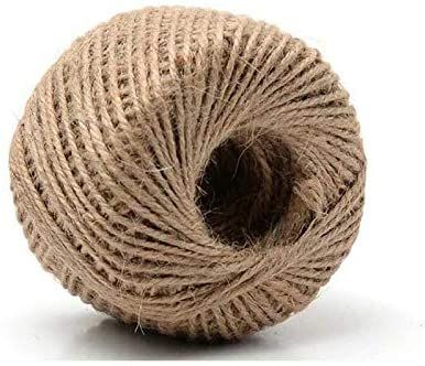 Amazon.com : 328 Feet Natural Jute Twine 3 Ply Gift Wrapping String DIY Rope Garden Twine Cord for Arts Crafts and Gardening Applications : Office Products Plant Ties, Wine Bottle Covers, Wedding Gift Tags, Hemp Twine, Cord Wrap, Rope Cord, Craft Wedding, Natural Garden, Jute Rope