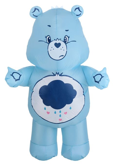 PRICES MAY VARY. Size: Standard COSTUME INCLUDES: This Care Bears Adult Grumpy Bear Costume includes an inflatable Care Bear jumpsuit with an attached fan and battery pack. FROM FUN COSTUMES: The Halloween costume life is what we're all about and we're very excited to team up with American Greetings to make outfits from the Care Bears franchise. Now you can roleplay as the Care Bear with a rain cloud with this inflatable Grumpy Bear Costume. AUTHENTIC DESIGN: This blow up Grumpy Bear Care Bears Bear Costume Diy, Care Bears Costumes, Grumpy Bear Care Bear, Care Bear Costume, Care Bears Grumpy Bear, Hotel Transylvania Costume, Forrest Gump Costume, Grumpy Care Bear, Karate Kid Costume