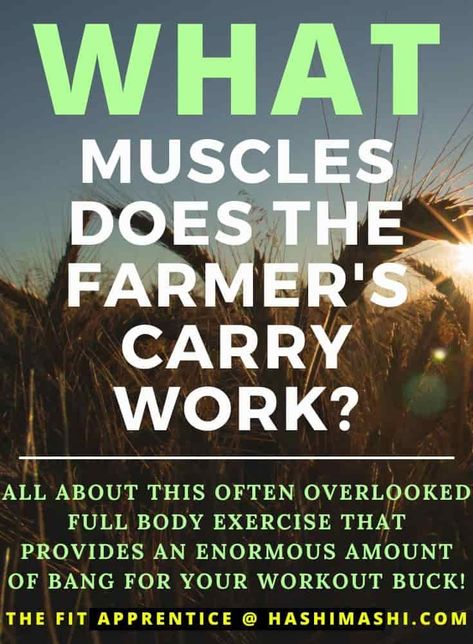 Farmer Carries Muscles Worked - Discover an often overlooked full body exercise that is great for beginners and advanced fitness enthusiasts alike. The farmer walk will provide an enormous amount of bang for your workout buck! farmer carries muscles worked | farmer's carry muscles worked | farmer's walk muscles worked | what muscles do farmer carries work | farmer carry | farmer carries | farmer carry exercise | farmer carry benefits | farmer carry workout Farmer Walk Exercise, Farmer Carry Workout, Carry Workout, Farmers Carry, Stomach Ache Remedy, Full Body Exercise, Dumbbell Workouts, Farmers Walk, Powerlifting Motivation