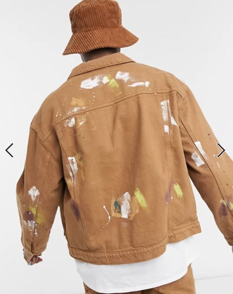 Carpenter Jacket, Jaded London, Paint Splatter, Co Ord, Next Day, Order Now, Rain Jacket, Asos, London