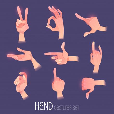 Hand Gesture Drawing, Hands Tutorial, Hand Gestures, Hand Drawing Reference, Body Reference Drawing, Anatomy Poses, Hand Reference, Human Reference, 3d Modelle