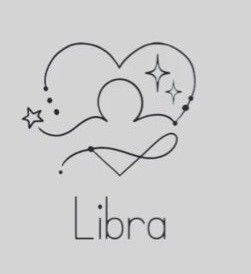 Libra Heart Tattoo, Libra Drawings Art Zodiac Signs, Libra Tattoo Ideas For Women Back, Libra Behind Ear Tattoo, Libra Season Nails, Libra Goddess Tattoo Lady Justice, Libra Tattoo Simple, Libra Doodles, Aries Libra Tattoo