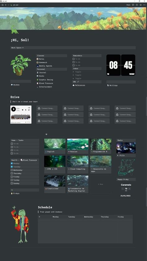 #Organisation #Notion_Template_Green_Aesthetic #Dark_Green_Notion_Template #Minimalistic_Notion_Templates Minimalistic Notion Templates, Notion Template Ideas Aesthetic Green, Notion Study Aesthetic, Notion Template Ideas Minimalist, Notion Template Ideas Aesthetic Dark, Notion Study Template, Notion Desktop, Green Notion Template, Notion Ipad