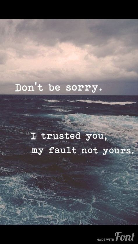 Trust Quotes, My Fault, Quotes Deep Meaningful, I Trusted You, I Trust, Breakup Quotes, Trendy Quotes, Marriage Tips, Heart Quotes