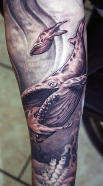 Jonah And The Whale Tattoo, The Whale Tattoo, Zombie Bite Tattoo, Buttercup Tattoo, Heart Flower Tattoo, Whale Tattoo, Monster Tattoo, Bamboo Tattoo, Jonah And The Whale