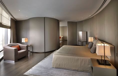 Armani Hotel Dubai Armani Hotel Dubai, Armani Hotel, Bedroom Interiors, Graphisches Design, Hotel Room Design, Most Luxurious Hotels, Dubai Hotel, Hotel Interior Design, Bedroom Hotel