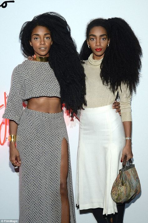 Gap Campaign, Quann Sisters, Vogue Article, Cipriana Quann, Tk Wonder, Afro Style, Swag Style, Girl Swag, Black Women Fashion