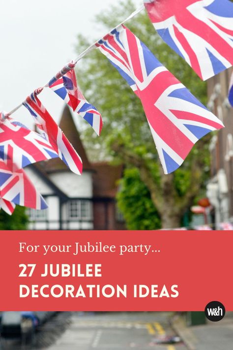 Jubilee Decorations, Unique Decor Ideas, Table Setting Design, Jubilee Party, British Desserts, Best In Show, Platinum Jubilee, Street Party, Bank Holiday Weekend