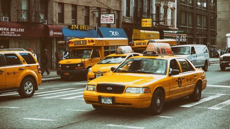 #nyc #street #taxi #yellowtraffic #Cars. Read more: https://wallpapershd.info/wallpaper-taxi-nyc-street-yellow-traffic-1584943564.html Check more at https://wallpapershd.info/wallpaper-taxi-nyc-street-yellow-traffic-1584943564.html Usa Street, New York Taxi, New York Night, Yellow Taxi, Yellow Cabs, York Wallpaper, New York Pictures, Photography Themes, Nyc Aesthetic