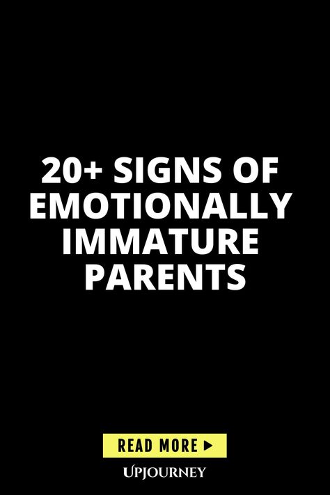 Discover over 20 signs of emotionally immature parents in this insightful pin. Understanding these behaviors can help you navigate challenging relationships and establish healthy boundaries. Recognizing these signs is the first step towards emotional growth and healing. Find out more about how to identify and address emotionally immature behaviors in parents today. Parental Boundaries, Emotional Immaturity, Emotionally Immature Parents, Emotionally Immature, Avoidant Personality, Feeling Ignored, Growth And Healing, Parenting Challenge, Emotional Growth