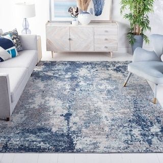 SAFAVIEH Aston Fedra Modern Abstract Rug - Bed Bath & Beyond - 31270138 Eclectic Area Rug, Contemporary Living Spaces, Blue Living Room, Living Room Grey, Abstract Rug, Nebraska Furniture Mart, Floor Decor, Contemporary Area Rugs, Decoration Design