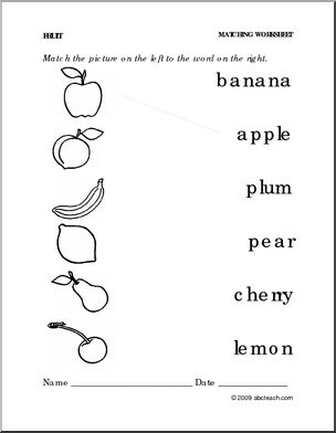 Matching Preschool Worksheets Fruits Kids Vegetable Garden, Healthy Foods For Kids, Name Of Vegetables, Worksheet For Kindergarten, Test For Kids, Different Fruits And Vegetables, Kids Vegetables, Different Types Of Vegetables, Dot Worksheets