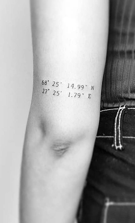 38 Travel Tattoos And Symbols To Fuel Your Wanderlust - Our Mindful Life 500 Tattoo, Watercolor Bike, Travel Tattoo Ideas, Photographer Tattoo, Rocket Tattoo, Lizard Tattoo, Coordinates Tattoo, Plane Tattoo, Adventure Tattoo