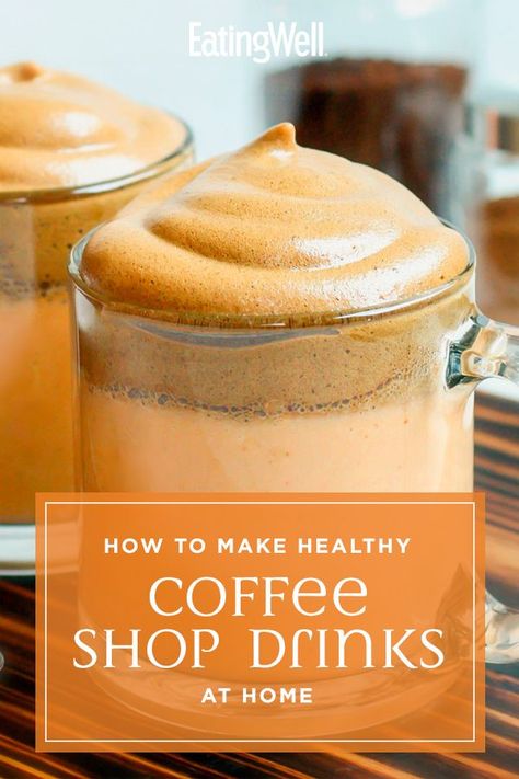 Coffee Shop Drinks, Sweet Coffee Drinks, Healthy Coffee Drinks, Mocha Recipes, Low Sugar Drinks, Whipped Pumpkin, Drinks At Home, Matcha Green Tea Latte, Iced Coffee At Home