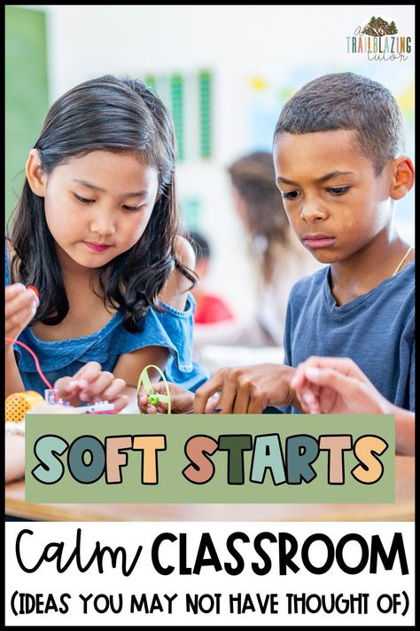 Confused about how to set up a positive classroom environment that creates a calm and engaging classroom? Read all about how you can do this with SOFT STARTS. Soft Starts promotes self-regulation, gives a welcoming environment and builds community. Plus I give you the best tips and tricks on managing a postive classroom environment. Slow Start Morning Classroom, Soft Starts In The Classroom 3rd Grade, Soft Starts In The Classroom 4th Grade, Classroom Grant Ideas, Soft Starts In The Classroom, Calming Classroom Decor, Classroom Grants, Positive Classroom Environment, Calm Classroom