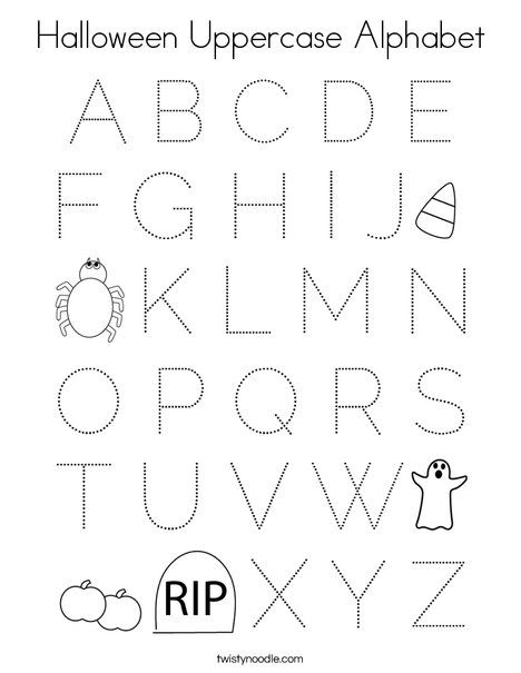 Homework Worksheets, Uppercase Alphabet, Holiday Lettering, October Halloween, Alphabet Worksheets Preschool, Alphabet Coloring Pages, Alphabet Coloring, Tracing Letters, Preschool Letters