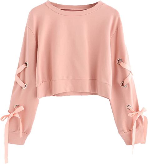 Pullover Crop Top, Stylish Crop Top, Ballet Core, Crop Top Casual, Crop Top Sweatshirt, Fashion Hoodies, Interview Outfit, Cute Crop Tops, Rainy Day Outfit