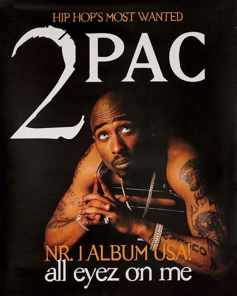 2pac All Eyez On Me, 2pac Poster, Tupac Poster, History Of Hip Hop, George Clinton, Tupac Pictures, All Eyez On Me, Diy Crafts For Teens, Eyes On Me