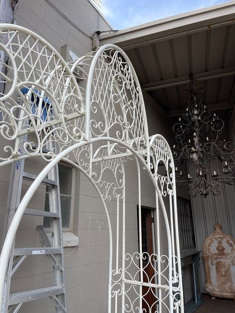 Wrought iron garden gates