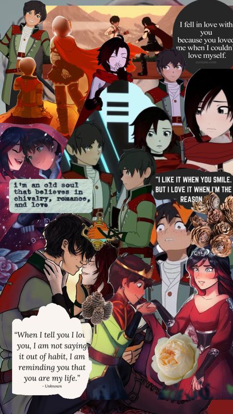 #rubyrose #rwby #oscarpine #rosegarden #rwbyships #rwbyrosegarden #rwbyoscarpine #rwbyrubyrose #ozpin #rwbyozpin Rwby Rosegarden, Rwby Ozpin, Rwby Oscar, Rwby Ships, Rwby Characters, Ruby Rose, Piece Of Me, Rwby, Fangirl