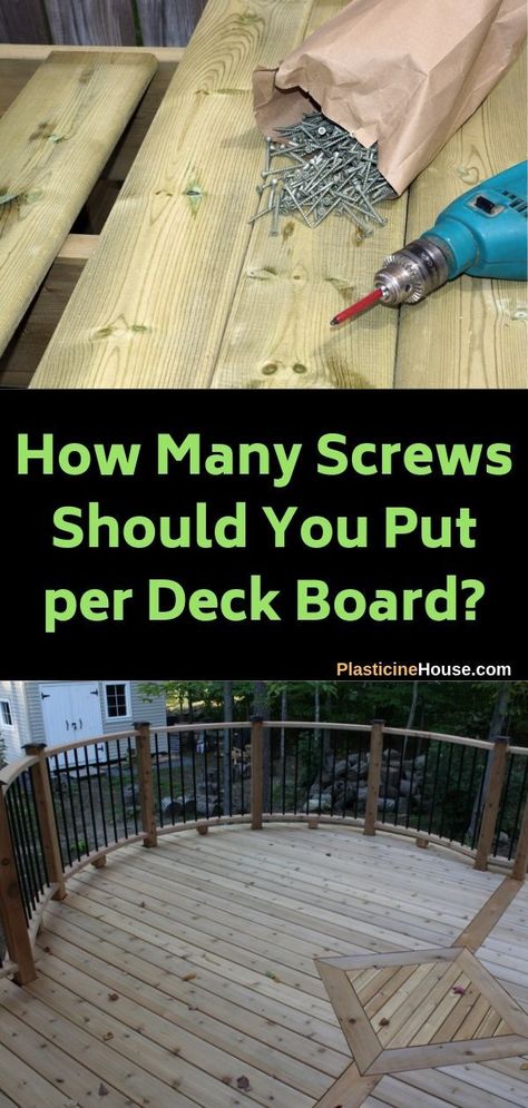 Learn How Many Screws Should You Put per Deck Board  #deck Diy Deck Ideas, Gazebo On Deck, Laying Decking, Deck Framing, Deck Makeover, Raised Deck, Decking Screws, Deck Pictures, Decking Material