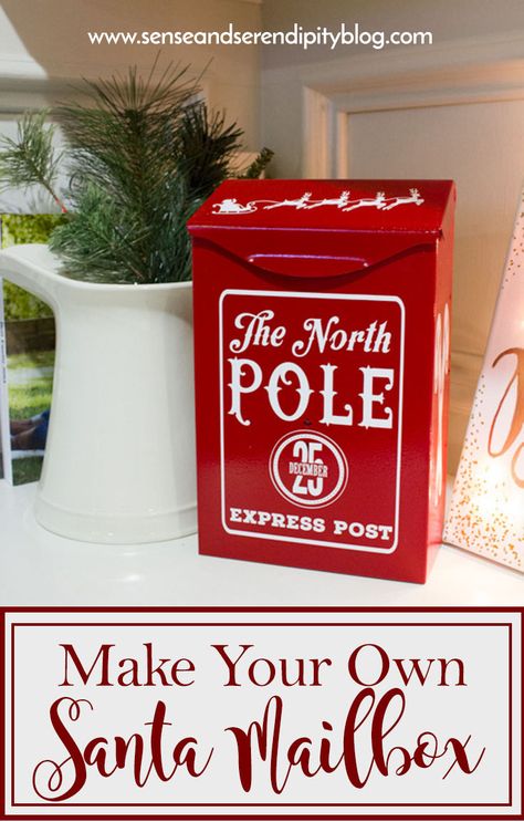 Santa Mailbox Ideas, Letters To Santa Mailbox Diy, Santa Mailbox Diy, Mailbox Card, Letters To Santa Mailbox, Mailbox Diy, Santa Mailbox, Diy Mailbox, Mailbox Ideas