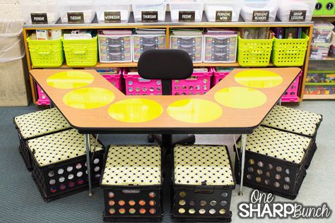 Small Classroom, Teaching Organization, Classroom Seating, Class Organization, Classroom Layout, Classroom Organisation, 3rd Grade Classroom, Future Teacher, Flexible Seating