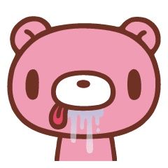 Gloomy Bear, Pink Bear, Bear Theme, Bear Art, Bear Wallpaper, Line Store, Phone Themes, Cute Icons, Wall Collage